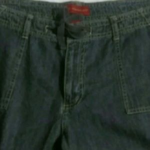 b.u.m. equipment Jeans - b.u.m. equipment, Sz.14, cropped, cargo jeans b.u.m. equipment Jeans - b.u.m. equipment, Sz.14, cropped, cargo jeans